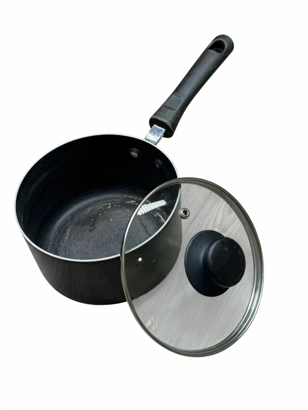 Tools Of The Trade Basics Black 7-Piece Non Stick Aluminium Cookware Set